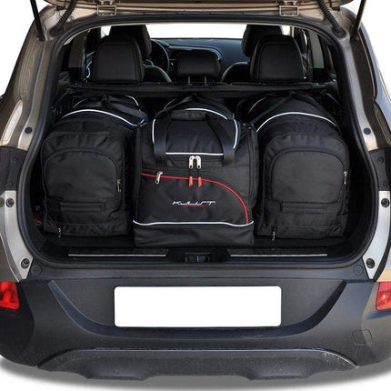 Kjust Kjust Reistassenset voor Renault Kadjar 2015-2023 - Set van 4 Tassen met 2 Roltassen en 2 Sporttassen Harvest Automotive 1