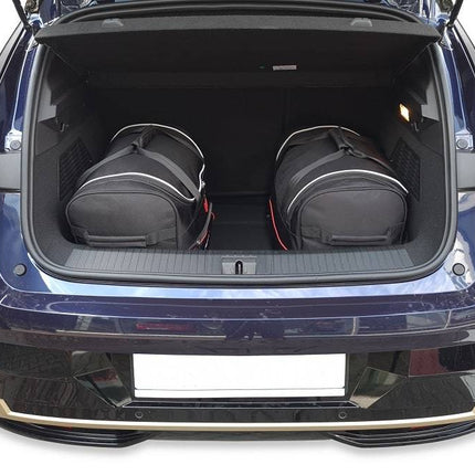 Kjust Kjust Reistassenset voor Renault Megane 5-deurs E-Tech vanaf 2022 - Set van 3 Tassen met 2 Roltassen en 1 Sporttas Harvest Automotive 2