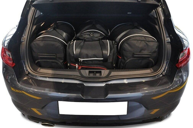 Kjust Kjust Reistassenset voor Renault Megane 5-deurs E-Tech vanaf 2022 - Set van 4 Tassen met 2 Roltassen 1 Sporttas en 1 Vliegtuigtas Harvest Automotive 1