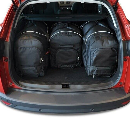 Kjust Kjust Reistassenset voor Renault Megane Sport Tourer 2009-2016 - Set van 4 Tassen met 3 Roltassen en 1 Vliegtuigtas Harvest Automotive 2