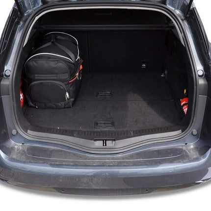Kjust Kjust Reistassenset voor Renault Megane Sport Tourer 2016-2022 - Set van 5 Tassen met 3 Roltassen en 2 Vliegtuigtassen Harvest Automotive 5