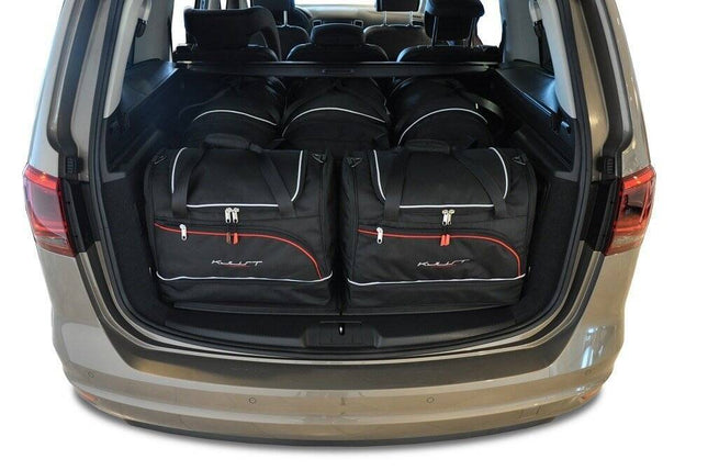 Kjust Kjust Reistassenset voor Seat Alhambra 2010-2020 - Set van 5 Tassen met 3 Roltassen en 2 Sporttassen Harvest Automotive 1