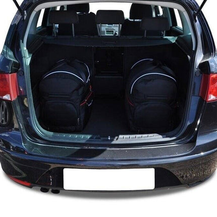 Kjust Kjust Reistassenset voor Seat Altea XL 2007-2015 - Set van 5 Tassen met 3 Roltassen en 2 Vliegtuigtassen Harvest Automotive 4