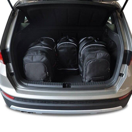 Kjust Kjust Reistassenset voor Seat Ateca vanaf 2016 - Set van 4 Tassen met 2 Roltassen en 2 Sporttassen Harvest Automotive 2