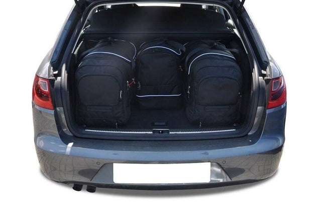 Kjust Kjust Reistassenset voor Seat Exeo ST stationwagen 2009-2013 - Set van 4 Tassen met 2 Roltassen en 2 Sporttassen Harvest Automotive 2