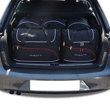 Kjust Kjust Reistassenset voor Seat Exeo ST stationwagen 2009-2013 - Set van 5 Tassen met 3 Roltassen en 2 Vliegtuigtassen Harvest Automotive 1
