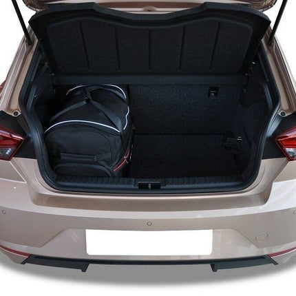Kjust Kjust Reistassenset voor Seat Ibiza 5-deurs vanaf 2017 - Set van 3 Tassen met 2 Roltassen en 1 Sporttas Harvest Automotive 5