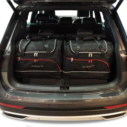 Kjust Kjust Reistassenset voor Seat Tarraco vanaf 2019 - Set van 5 Tassen met 3 Roltassen en 2 Sporttassen Harvest Automotive 8