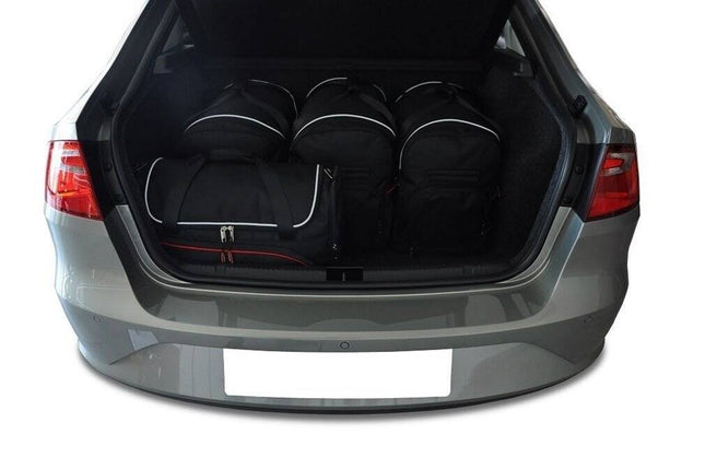 Kjust Kjust Reistassenset voor Seat Toledo vanaf 2012 - Set van 5 Tassen met 3 Roltassen en 2 Vliegtuigtassen Harvest Automotive 2