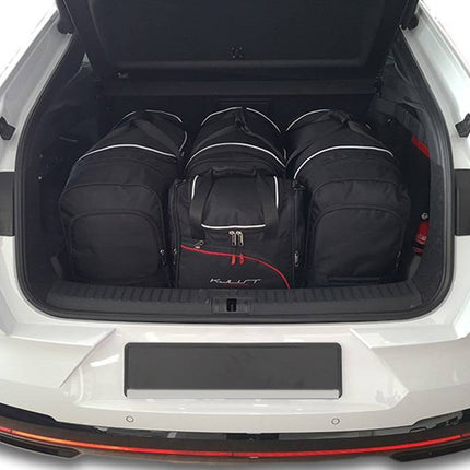 Kjust Kjust Reistassenset voor Skoda Enyaq Coupe vanaf 2022 - Set van 4 Tassen met 3 Roltassen en 1 Vliegtuigtas Harvest Automotive 5