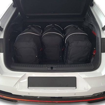 Kjust Kjust Reistassenset voor Skoda Enyaq Coupe vanaf 2022 - Set van 4 Tassen met 3 Roltassen en 1 Vliegtuigtas Harvest Automotive 2