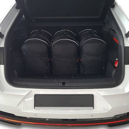 Kjust Kjust Reistassenset voor Skoda Enyaq Coupe vanaf 2022 - Set van 5 Tassen met 3 Roltassen en 2 Vliegtuigtassen Harvest Automotive 3