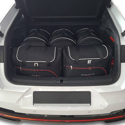 Kjust Kjust Reistassenset voor Skoda Enyaq Coupe vanaf 2022 - Set van 5 Tassen met 3 Roltassen en 2 Vliegtuigtassen Harvest Automotive 1
