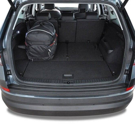 Kjust Kjust Reistassenset voor Skoda Kodiaq 2016-2024 - Set van 5 Tassen met 3 Roltassen en 2 Sporttassen Harvest Automotive 5