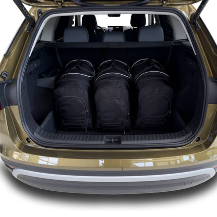 Kjust Kjust Reistassenset voor Skoda Kodiaq vanaf 2024 - Set van 5 Tassen met 3 Roltassen en 2 Vliegtuigtassen Harvest Automotive 3