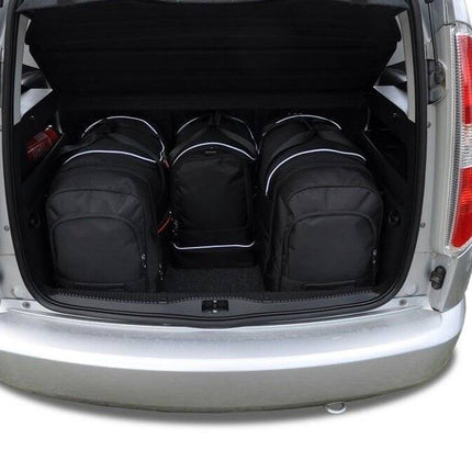 Kjust Kjust Reistassenset voor Skoda Roomster 2006-2015 - Set van 4 Tassen met 2 Roltassen en 2 Sporttassen Harvest Automotive 2