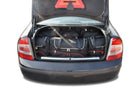 Kjust Kjust Reistassenset voor Skoda Superb Sedan 2002-2008 - Set van 5 Tassen met 3 Roltassen en 2 Vliegtuigtassen Harvest Automotive 1