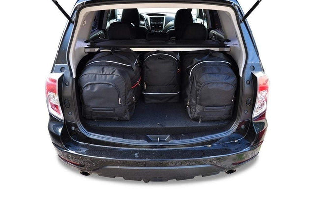 Kjust Kjust Reistassenset voor Subaru Forester 2008-2013 - Set van 4 Tassen met 2 Roltassen en 2 Sporttassen Harvest Automotive 2