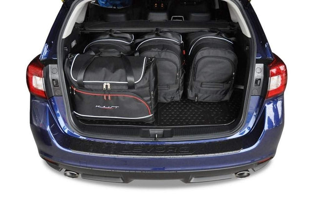 Kjust Kjust Reistassenset voor Subaru Levorg 2015-2020 - Set van 5 Tassen met 3 Roltassen en 2 Vliegtuigtassen Harvest Automotive 2