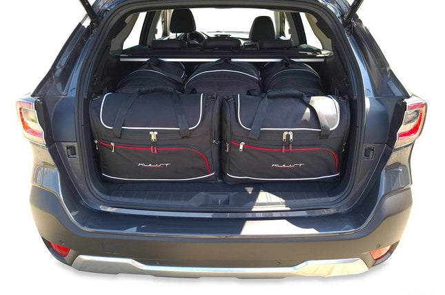 Kjust Kjust Reistassenset voor Subaru Outback vanaf 2021 - Set van 5 Tassen met 3 Roltassen en 2 Vliegtuigtassen Harvest Automotive 1