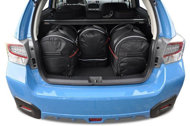 Kjust Kjust Reistassenset voor Subaru XV 2011-2017 - Set van 4 Tassen met 2 Roltassen en 2 Sporttassen Harvest Automotive 2