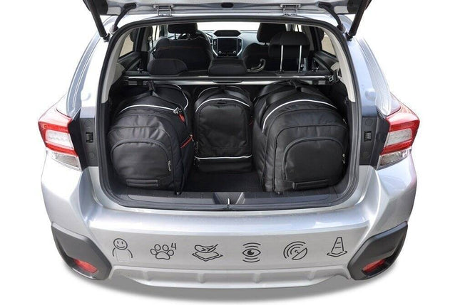 Kjust Kjust Reistassenset voor Subaru XV 2017-2021 - Set van 4 Tassen met 2 Roltassen en 2 Sporttassen Harvest Automotive 2