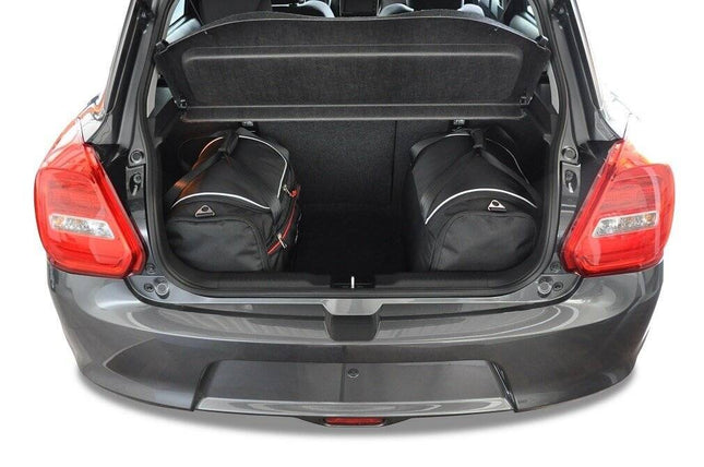 Kjust Kjust Reistassenset voor Suzuki Swift Sport 5-deurs vanaf 2017 - Set van 3 Tassen met 3 Sporttassen Harvest Automotive 2