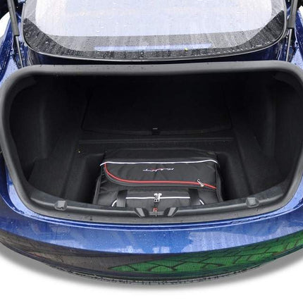 Kjust Kjust Reistassenset voor Tesla Model 3 2016-2023 - Set van 5 Tassen met 2 Roltassen 1 Sporttas en 2 Vliegtuigtassen Harvest Automotive 5