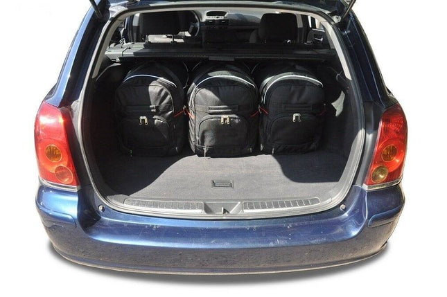 Kjust Kjust Reistassenset voor Toyota Avensis stationwagen 2003-2009 - Set van 5 Tassen met 3 Roltassen en 2 Sporttassen Harvest Automotive 2