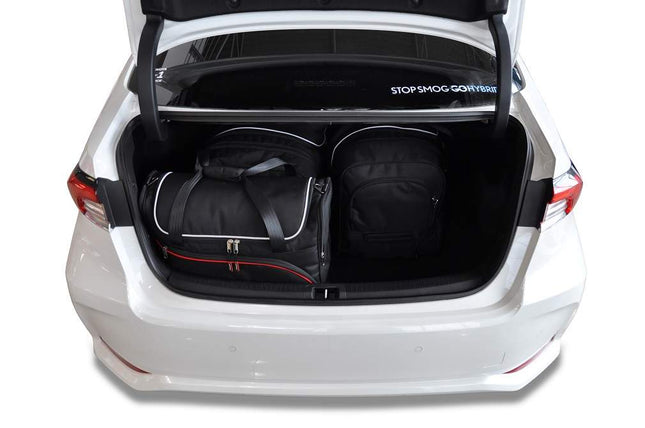 Kjust Kjust Reistassenset voor Toyota Corolla Sedan vanaf 2019 - Set van 4 Tassen met 2 Roltassen en 2 Vliegtuigtassen Harvest Automotive 2