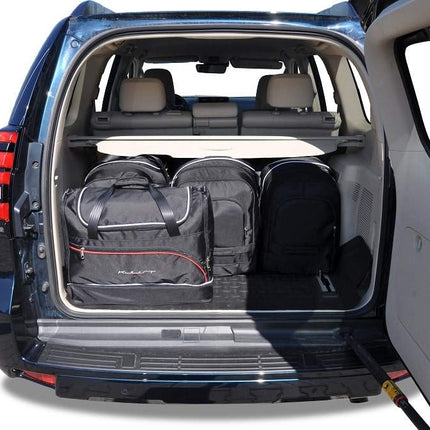 Kjust Kjust Reistassenset voor Toyota Land Cruiser 5-deurs vanaf 2018 - Set van 5 Tassen met 3 Roltassen en 2 Sporttassen Harvest Automotive 2
