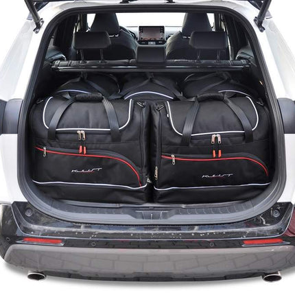 Kjust Kjust Reistassenset voor Toyota RAV 4 5-deurs 2019-2026 - Set van 5 Tassen met 3 Roltassen en 2 Sporttassen Harvest Automotive 1