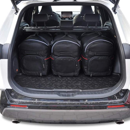 Kjust Kjust Reistassenset voor Toyota RAV 4 5-deurs 2019-2026 - Set van 5 Tassen met 3 Roltassen en 2 Vliegtuigtassen Harvest Automotive 3