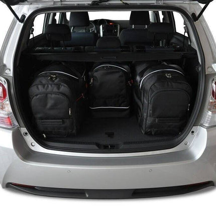 Kjust Kjust Reistassenset voor Toyota Verso 2009-2019 - Set van 4 Tassen met 2 Roltassen en 2 Sporttassen Harvest Automotive 2