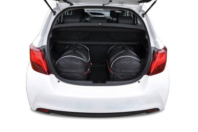 Kjust Kjust Reistassenset voor Toyota Yaris 5-deurs 2011-2020 - Set van 3 Tassen met 2 Roltassen en 1 Vliegtuigtas Harvest Automotive 2