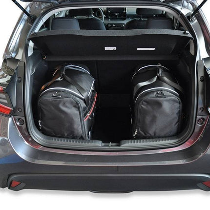 Kjust Kjust Reistassenset voor Toyota Yaris 5-deurs vanaf 2020 - Set van 3 Tassen met 2 Sporttassen en 1 Vliegtuigtas Harvest Automotive 2