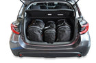 Kjust Kjust Reistassenset voor Toyota Yaris 5-deurs vanaf 2020 - Set van 3 Tassen met 2 Sporttassen en 1 Vliegtuigtas Harvest Automotive 1