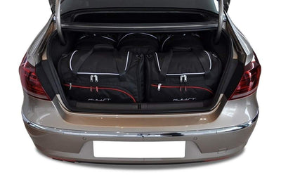 Kjust Reistassenset voor Volkswagen CC 2012-2017 - Set van 5 Tassen met 3 Roltassen en 2 Sporttassen