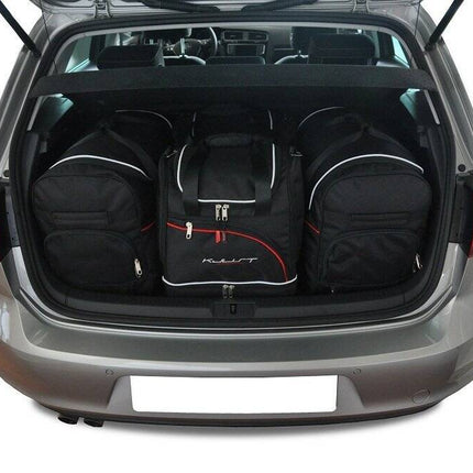 Kjust Kjust Reistassenset voor Volkswagen Golf 5-deurs 2013-2020 - Set van 4 Tassen met 2 Roltassen en 2 Sporttassen Harvest Automotive 1