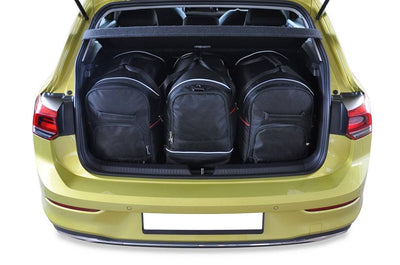 Kjust Reistassenset voor Volkswagen Golf 5-deurs vanaf 2020 - Set van 3 Tassen met 2 Roltassen en 1 Sporttas