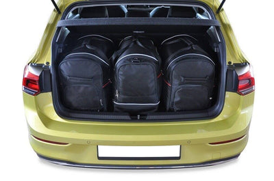 Kjust Reistassenset voor Volkswagen Golf 5-deurs vanaf 2020 - Set van 3 Tassen met 2 Roltassen en 1 Sporttas