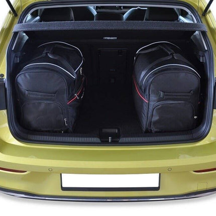 Kjust Kjust Reistassenset voor Volkswagen Golf 5-deurs vanaf 2020 - Set van 3 Tassen met 3 Roltassen Harvest Automotive 2