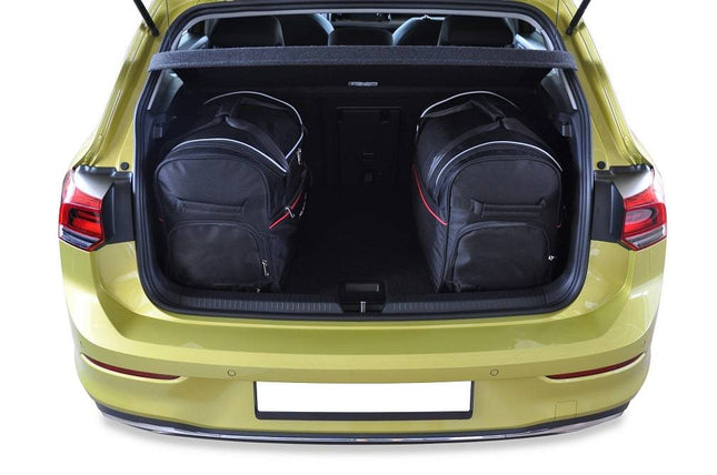 Kjust Kjust Reistassenset voor Volkswagen Golf 5-deurs vanaf 2020 - Set van 3 Tassen met 3 Roltassen Harvest Automotive 1