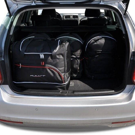 Kjust Kjust Reistassenset voor Volkswagen Golf stationwagen 2009-2013 - Set van 5 Tassen met 3 Roltassen en 2 Sporttassen Harvest Automotive 2