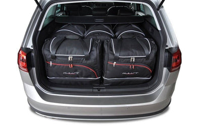 Kjust Reistassenset voor Volkswagen Golf stationwagen 2013-2020 - Set van 5 Tassen met 3 Roltassen en 2 Sporttassen