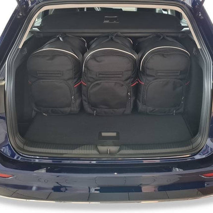 Kjust Kjust Reistassenset voor Volkswagen Golf stationwagen vanaf 2020 - Set van 5 Tassen met 3 Roltassen en 2 Sporttassen Harvest Automotive 3