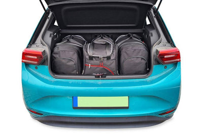 Kjust Reistassenset voor Volkswagen ID.3 vanaf 2020 - Set van 4 Tassen met 2 Roltassen en 2 Sporttassen