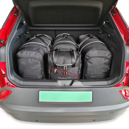 Kjust Kjust Reistassenset voor Volkswagen ID.4 vanaf 2021 - Set van 4 Tassen met 3 Roltassen en 1 Vliegtuigtas Harvest Automotive 5