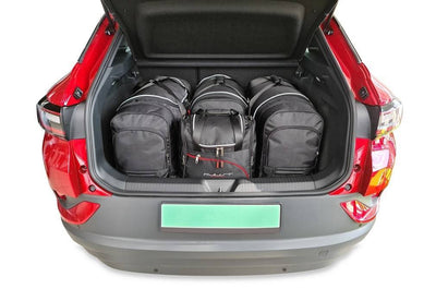 Kjust Reistassenset voor Volkswagen ID.4 vanaf 2021 - Set van 4 Tassen met 3 Roltassen en 1 Vliegtuigtas