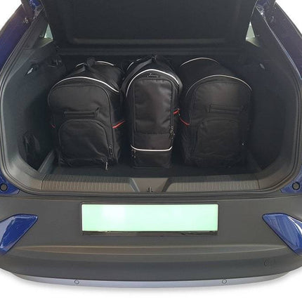 Kjust Kjust Reistassenset voor Volkswagen ID.5 vanaf 2022 - Set van 5 Tassen met 2 Roltassen 1 Sporttas en 2 Vliegtuigtassen Harvest Automotive 3